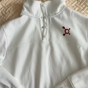 Orangetheory White Sweatshirt with Red Logo